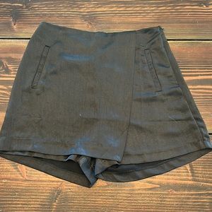 Brand new black glam skirt short combo